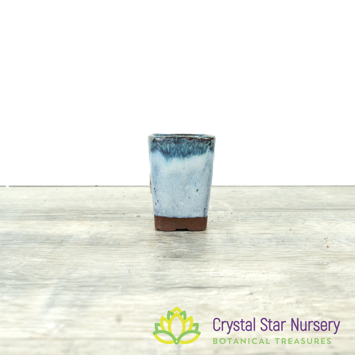 Tiny Clay Glazed Pot (F1)