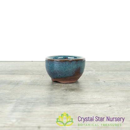 Tiny Clay Glazed Pot (F3)