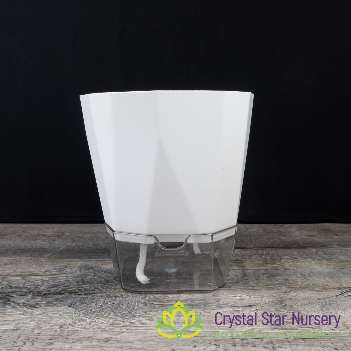 Geometric Self Watering Pot with Wick