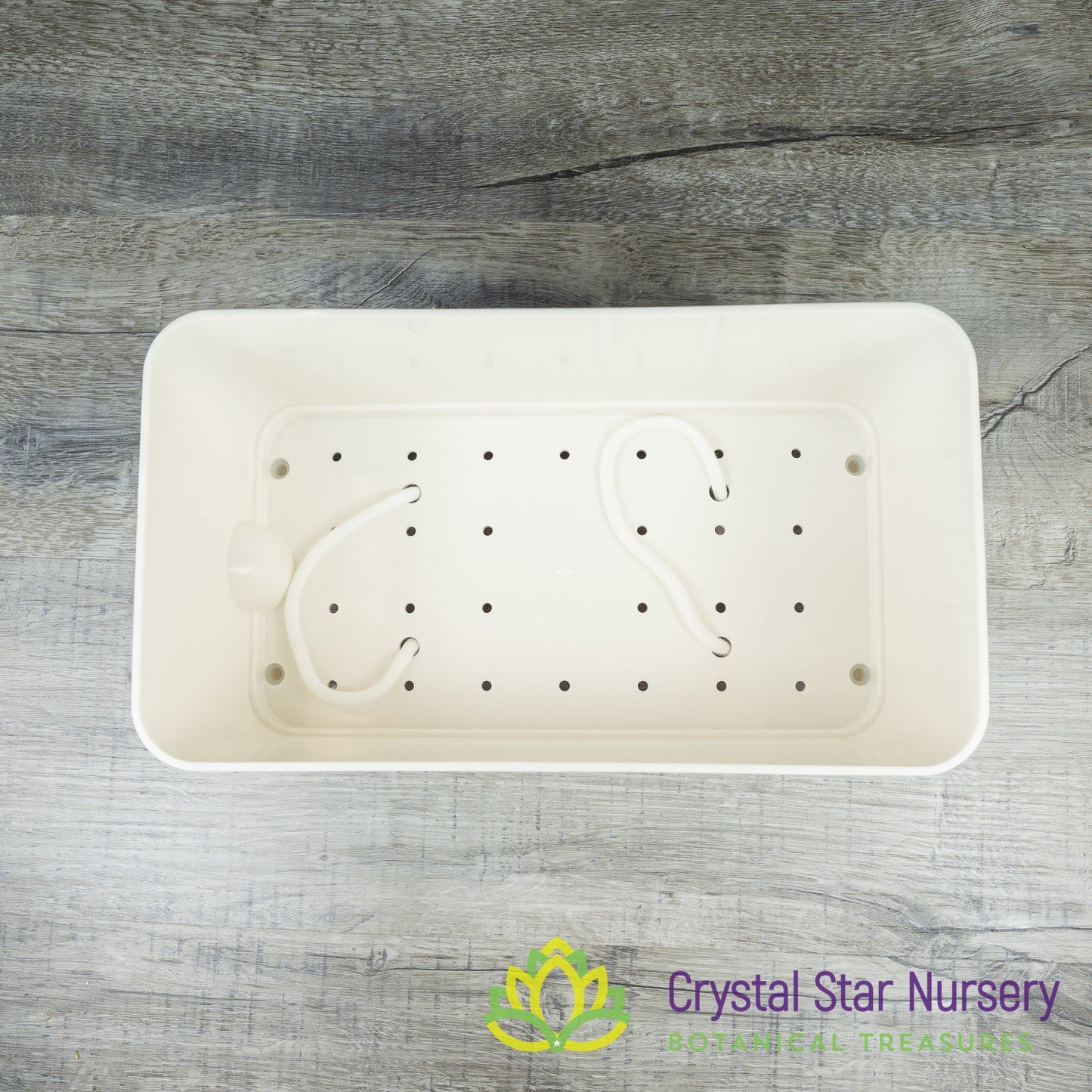 Rectangular Self Watering Pot with Wick