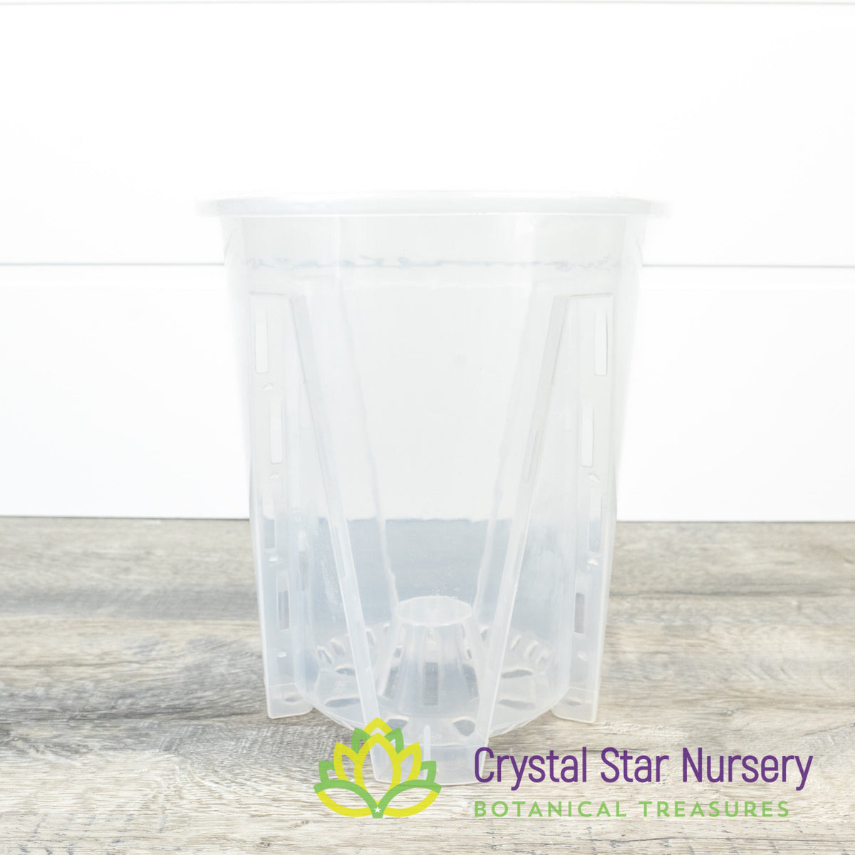 Tall Clear Vented Pots
