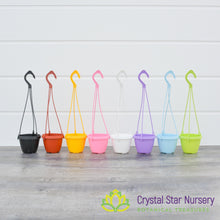 3" Decorative Hanging Basket Plastic Pots
