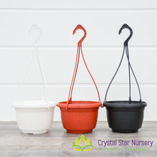 5" Decorative Hanging Basket Plastic Pots