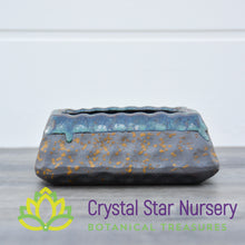 Gold and Teal Ceramic Pot Collection